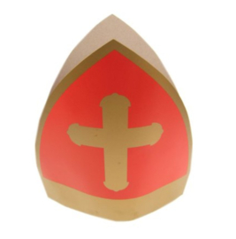 Sinterklaas mijter karton