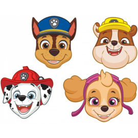 Paw Patrol maskers 8 stuks