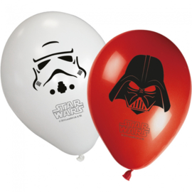 Star Wars ballonnen 8 stuks 28cm