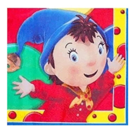 Noddy de detective servetten 20 stuks