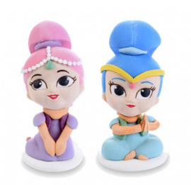 Shimmer and Shine snoepfiguren taart 2 stuks