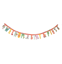 Sinterklaas Welkom Sint en Piet letterslinger
