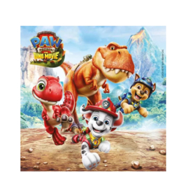 Paw Patrol The Dino Movie servetten 20 stuks 33x33cm