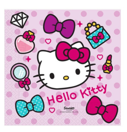 Hello Kitty servetten 20 stuks 33x33cm