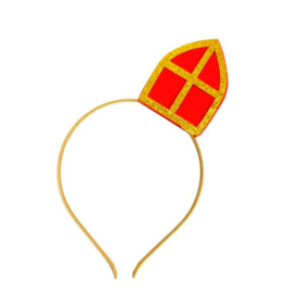 Sinterklaas mijter haarband