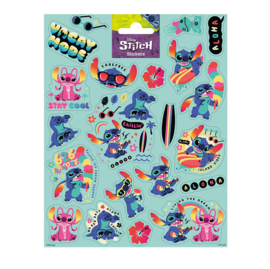 Stitch stickervel