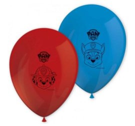 Paw Patrol ballonnen 8 stuks