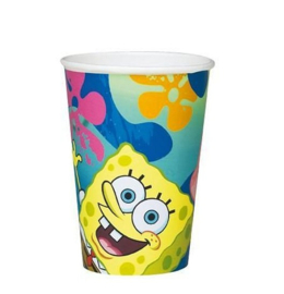 Spongebob bekertjes 10 stuks 200ml