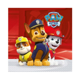 Paw Patrol servetten 20 stuks 33x33cm