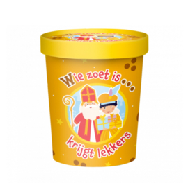 Sinterklaas snoep pepernoten beker 14x12cm