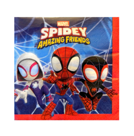 Spiderman Spidey servetten 30 stuks 33x33cm