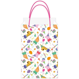 Peppa Pig traktatiezakjes papier 8 stuks