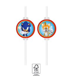 Sonic the Hedgehog rietjes 4 stuks