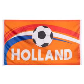 Vlag Holland voetbal WK polyester 90x150cm