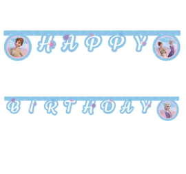 Frozen 2 letterslinger Happy Birthday 2m
