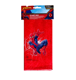 Spiderman uitdeelzakjes papier 10 stuks