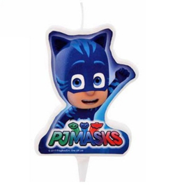 PJ Masks kaars blauw 7cm