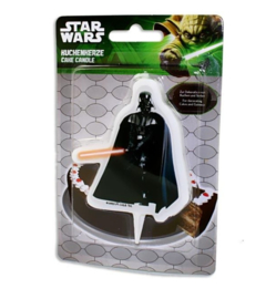 Star Wars Darth Vader taartkaars 10x6,5x1cm