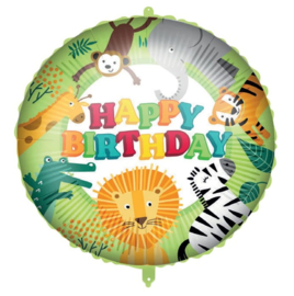 Jungle safari folie ballon 46cm