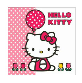 Hello Kitty servetten 20 stuks 33x33cm