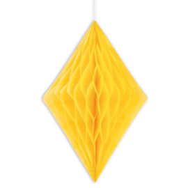Honeycomb geel diamant 35,5cm