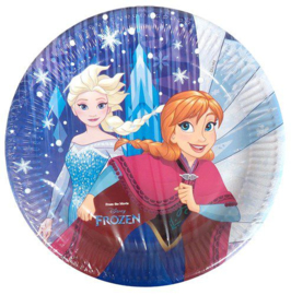 Frozen  borden 8 stuks 23cm
