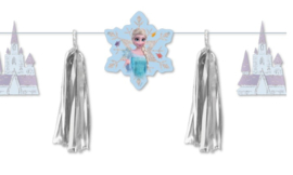 Frozen slinger XL met metallic kwastjes