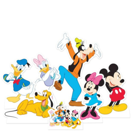 Mickey Mouse versiering tafel set 7 figuren