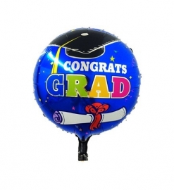 Folie ballon geslaagd diploma