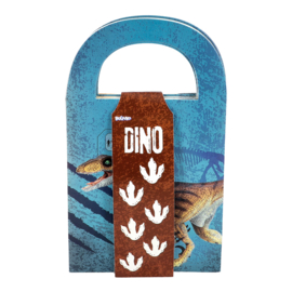 Jurassic dinosaurus feestzakjes papier 4 stuks