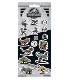 Jurassic World stickervel puffy 10x22cm