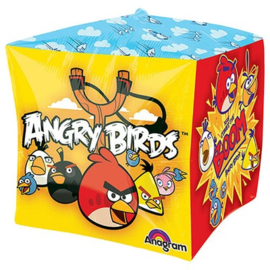 Angry Birds folie ballon kubus 40cm