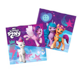 My little pony servetten 20 stuks 33cm