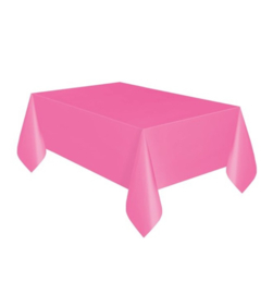 Tafelkleed roze donker 137x274cm