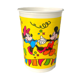 Mickey Mouse bekers 8 stuks 200ml