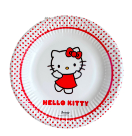 Hello Kitty bordjes 10 stuks 20cm