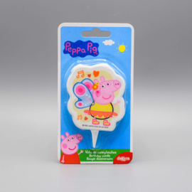 Peppa Pig taartkaars 7,5cm