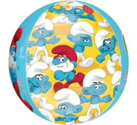 Smurfen de film ORBZ ballon doorzichtig 46cm