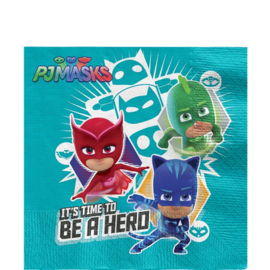 PJ masks servetten 16 stuks 33x33cm