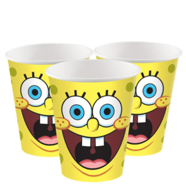 Spongebob bekers 8 stuks 266ml