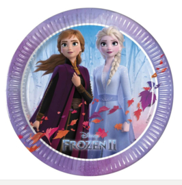 Frozen 2 bordjes 6 stuks 20cm