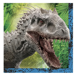 Jurassic World Indominus Rex servetten 16 stuks 33x33cm