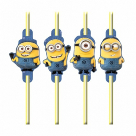 Minions rietjes 8st