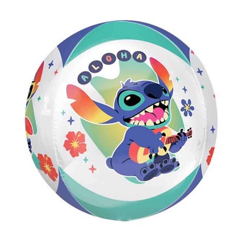 Stitch ballon rondvormig ORBZ 40cm