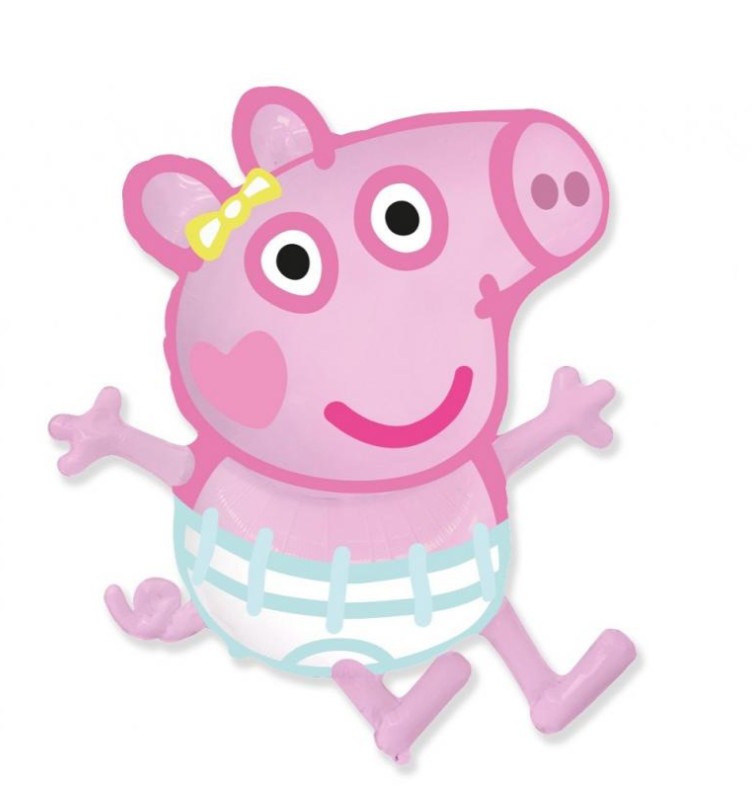 Peppa Pig Evie folie ballon 60cm