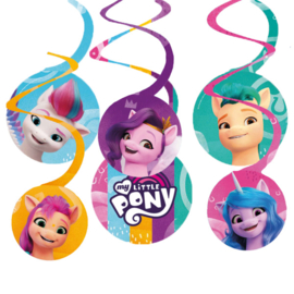 My Little Pony hangdecoratie 6 stuks