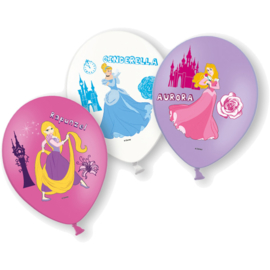 Prinsessen Disney ballonnen 6 stuks