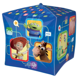 Toy Story 5 folie ballon kubusvormig 38cm