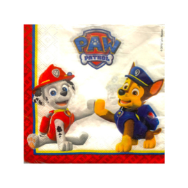 Paw Patrol servetten 16 stuks 33x33cm