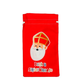 Sinterklaas pepernotenzakje 15x25cm
